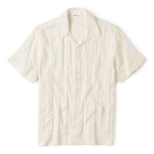 3Sixteen Cabana Shirt Natural Rope Cloth Medium